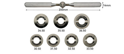 Kit Profesional de Reparación de Relojes en Acero Inoxidable - Image 14