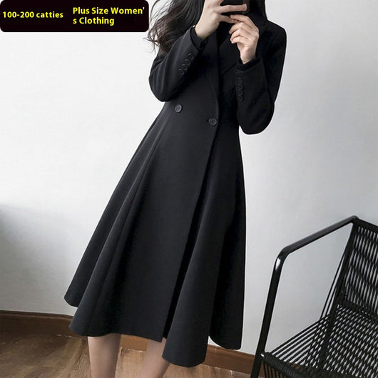 Abrigo Trench Coat Largo Talla Grande para Mujer - Colección Otoño - Image 2