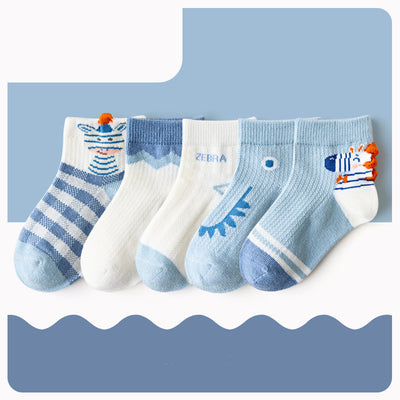 Calcetines de Malla de Algodón para Niños y Niñas - Image 8