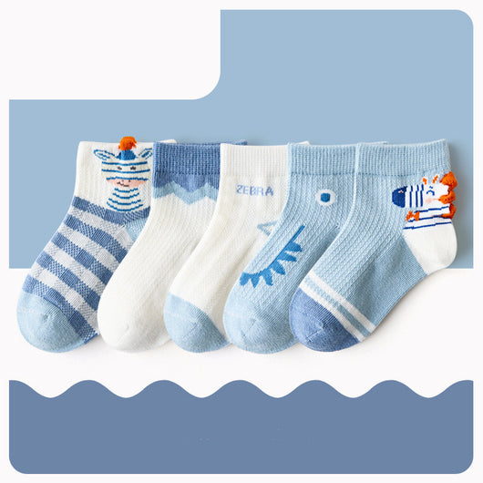 Calcetines de Malla de Algodón para Niños y Niñas - Image 8