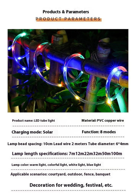 Cadena de Luces LED Solares para Patio y Jardín - Image 15