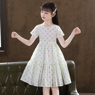 Vestido Floral de Algodón para Niñas - Diseño Moderno y Cómodo - Image 5