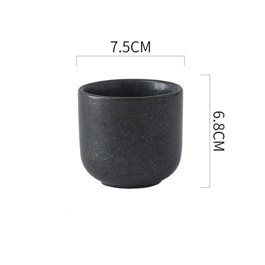 Taza de Té de Cerámica Artesanal Estilo Hotel Japonés - Image 9