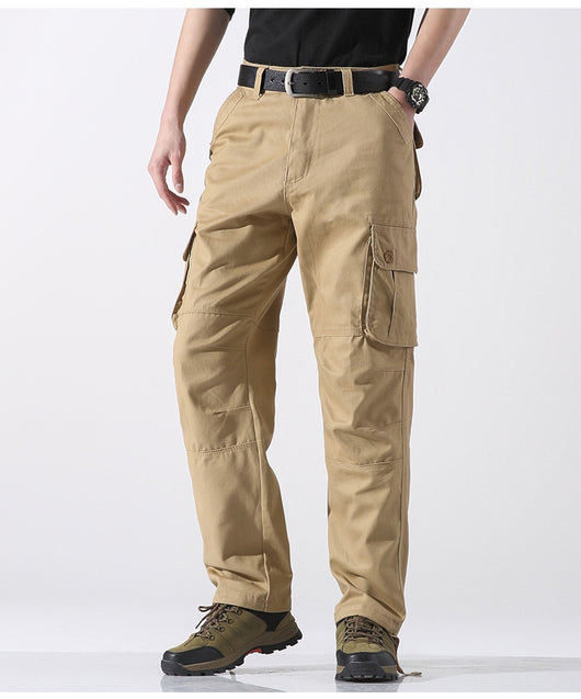 Pantalones Rectos para Hombre con Bolsillos Tridimensionales - Línea Outdoor Primavera - Image 15