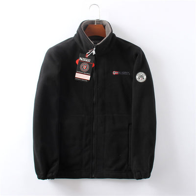 Chaqueta Polar Térmica Hombre Doble Cara Acolchada - Image 14