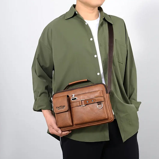 Bolsa Crossbody Commuter Premium para Hombre - Estilo Casual - Image 20