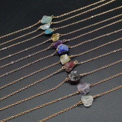Collar Colgante de Cristal Natural en Piedra Bruta - Image 24