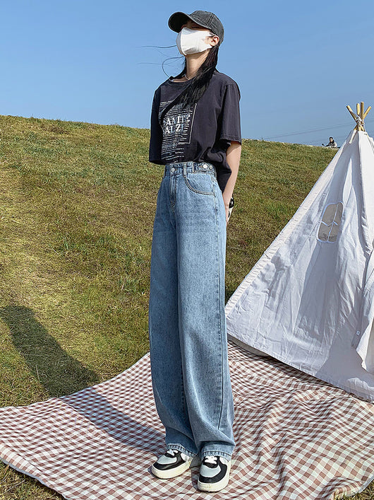 Pantalones Rectos Drapeados para Mujer - Corte Suelto y Ajustado - Image 3