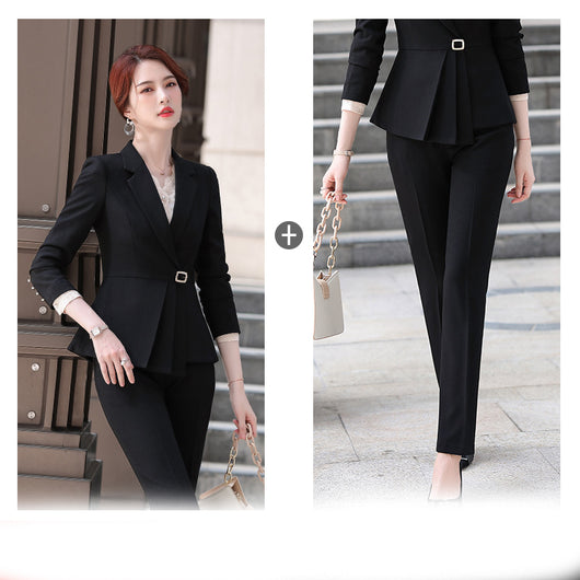 Traje Ejecutivo Femenino de Color Liso - Image 10