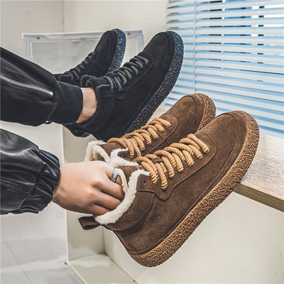 Zapatos Skate Mid-Top de Gamuza con Plataforma para Hombre - Image 3