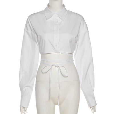 Blusa de Manga Larga Tendencia Otoño Europa y Estados Unidos - Image 7