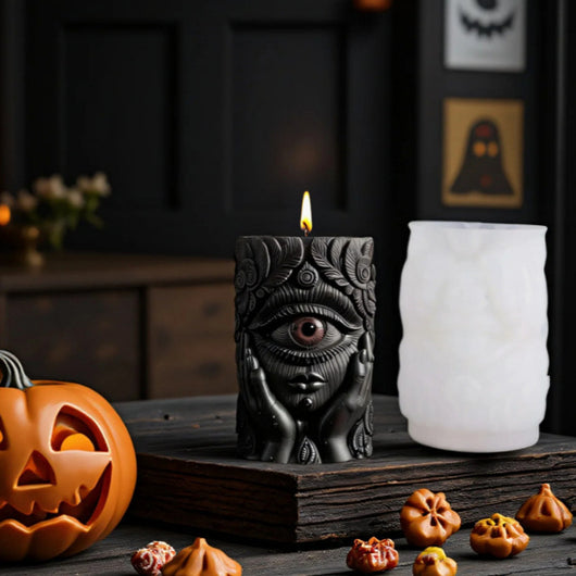 Molde de Silicona 3D para Velas Aromáticas - Diseño Mano Sosteniendo Ojo - Image 14