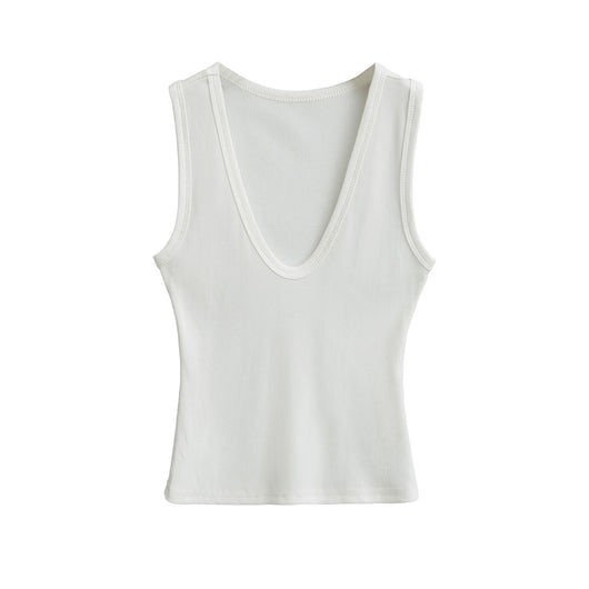 Top Corto Escote en U Profundo para Mujer - Image 10