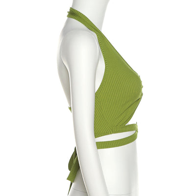 Top Halter Hueco Sexy para Mujer - Image 11