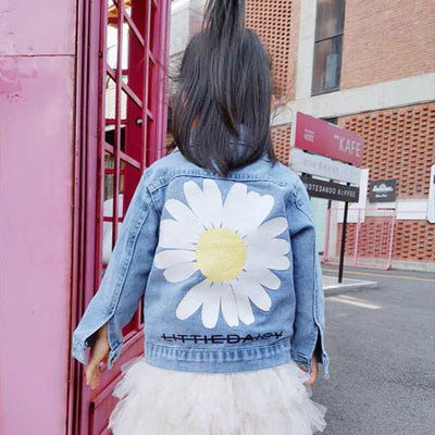 Chaqueta de Mezclilla para Niñas Estilo Clásico Primavera-Otoño - Image 24