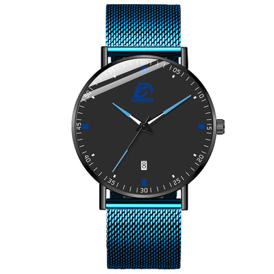 Reloj de Cuarzo Fashion con Malla y Calendario - Diseño Minimalista - Image 18