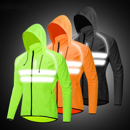 Chaqueta Cortavientos con Capucha Secado Rápido para Ciclismo de Montaña - Image 19