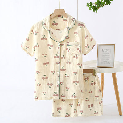 Conjunto de Pijama Corto para Casa - Blusa y Shorts Cómodos - Image 27