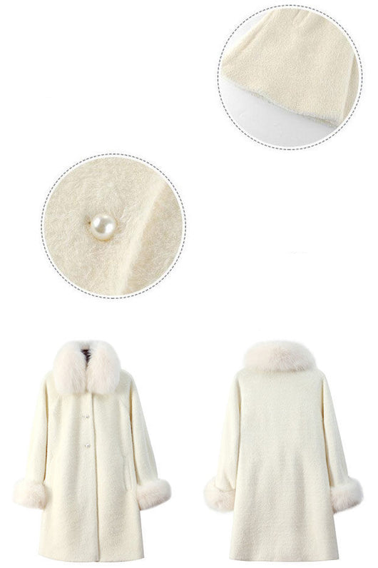 Abrigo de Lana Grueso Elegante para Invierno - Image 8