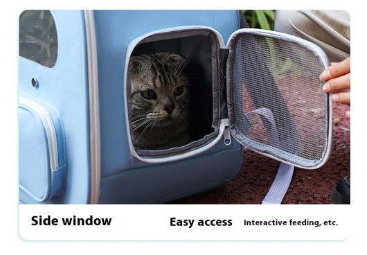 Mochila Transportadora para Gatos Cápsula Espacial - Gran Capacidad con Vistas Panorámicas - Image 10