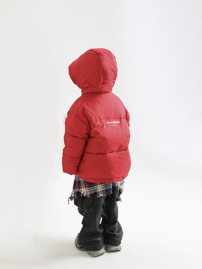 Abrigo de Plumón de Pato Blanco para Niños - Calidez Invernal Premium - Image 12