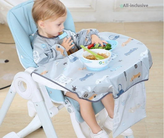 Babero Delantal Impermeable para Alimentación Infantil - Image 15