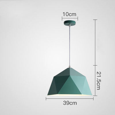Lámparas Colgantes Geométricas Coloridas - Diseño Moderno - Image 18
