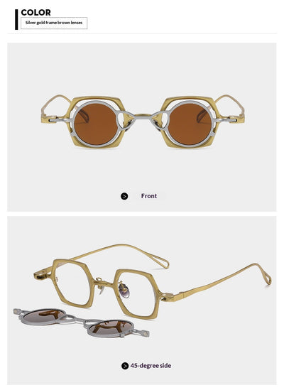Gafas de Sol Polarizadas con Soporte Magnético de Titanio Puro - Image 16