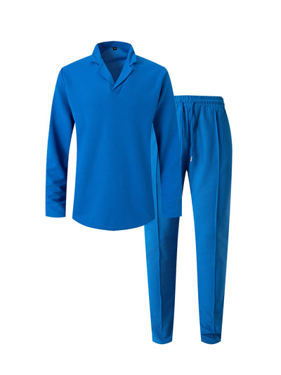 Traje Ejecutivo Clásico para Hombre - Colores Sólidos Otoño Invierno - Image 12
