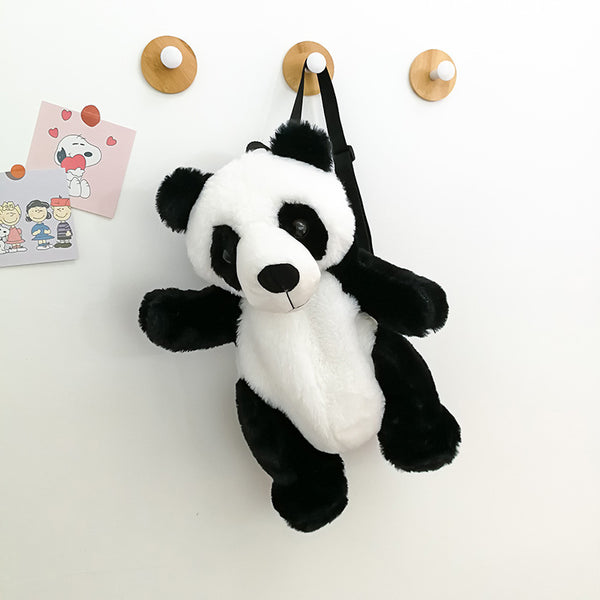 Mochila Infantil Panda Adorable - Diseño de Peluche para Niños y Niñas