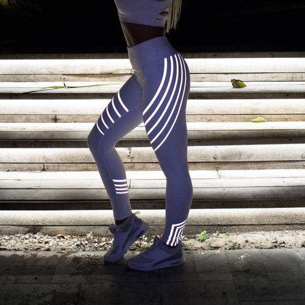 Leggings Deportivos Estampado Láser Efecto Reductor