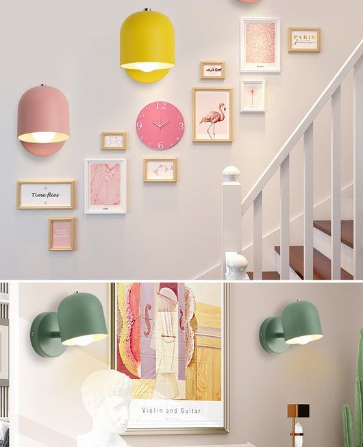 Aplique de Pared Nórdico Moderno Estilo Macaron - Image 7