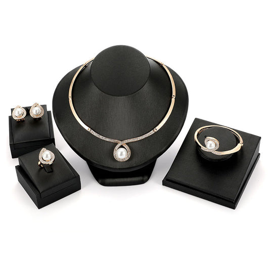 Juego de 4 Collares de Aleación - Joyería Versátil y Elegante - Image 2