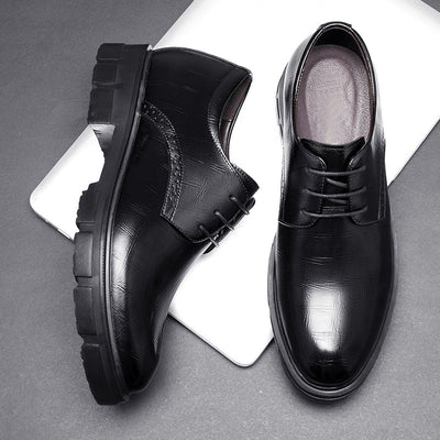 Zapatos de Cuero para Hombre con Plataforma Elevadora 10cm - Estilo Ejecutivo - Image 3