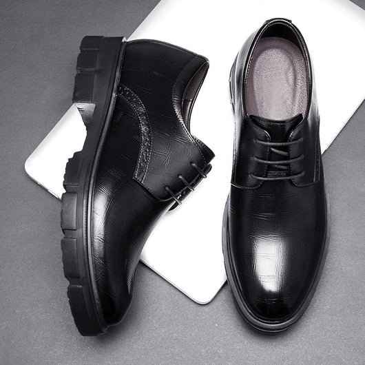 Zapatos de Cuero para Hombre con Plataforma Elevadora 10cm - Estilo Ejecutivo - Image 3