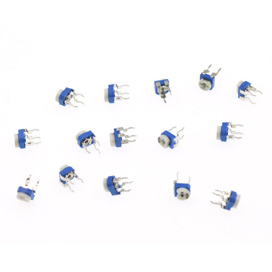 Set de Resistores Ajustables Azul y Blanco 6mm en Caja Clasificadora - Image 10