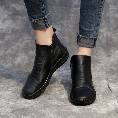 Botas Casuales Mujer Piel Suave Suela Flexible Forradas - Image 8