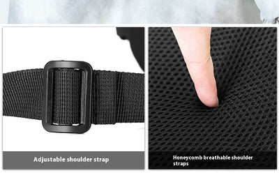 Mochila Casual de Gran Capacidad con Bolsa Pectoral - Diseño Moderno y Funcional - Image 12