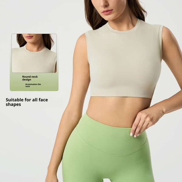 Top Deportivo Sexy para Mujer sin Relleno