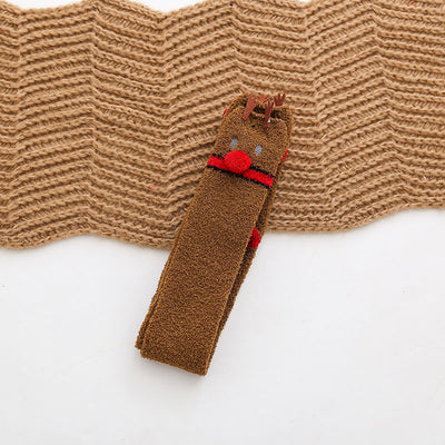 Calcetines Largos de Coral Fleece hasta la Rodilla - Talla Plus - Image 35