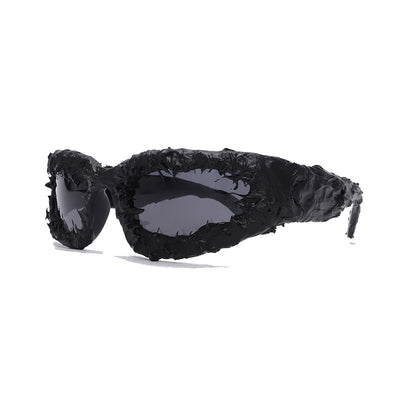 Gafas de Sol Cat Eye Punk con Estilo Unisex - Protección UV y Personalidad - Image 9