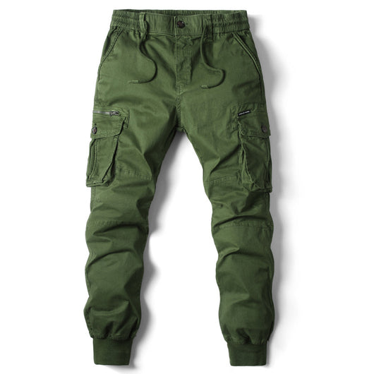 Pantalones de Trabajo Slim Fit Multibolsillos para Hombre - Image 7