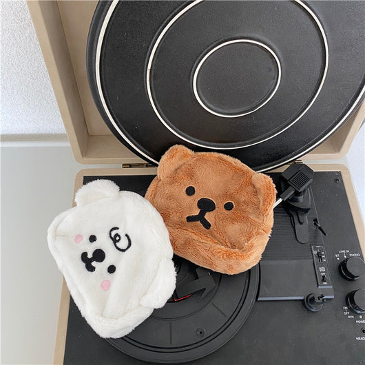Monedero Peluche Osito Adorable - Bolsa Almacenamiento Compacta - Image 6