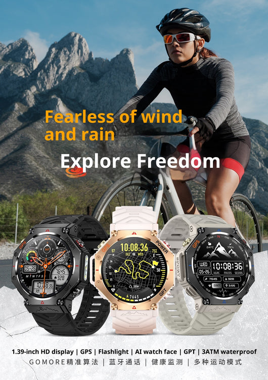 Reloj Inteligente Deportivo con GPS y Llamadas Bluetooth - Image 11