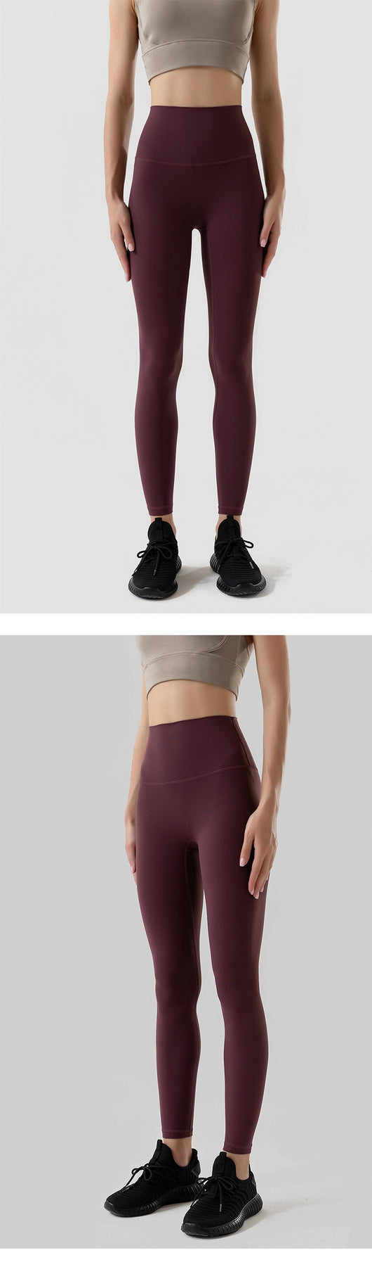 Leggins Deportivos Talle Alto sin Costuras con Bolsillo - Tela Suave y Transpirable - Image 36