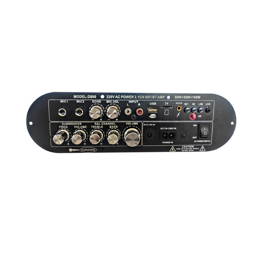 Placa Amplificadora Digital Bluetooth 2.1 Canales con Súper Graves y Alta Potencia - Image 5