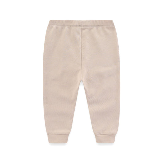 Pantalones de Algodón para Bebé Protección Abdominal Cintura Alta Transpirables - Image 11