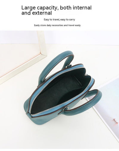 Bolso Bandolera de Cuero Genuino para Mujer - Diseño Minimalista - Image 32
