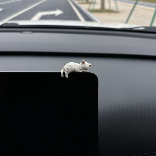 Adorno de Gato Durmiente para Auto - Decoración Femenina - Image 12