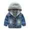Chaqueta de Mezclilla Suave para Niños y Adolescentes